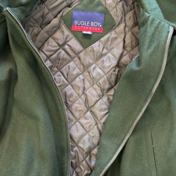 Bugle Boy Wool Coat XLARGE Vintage Retro 1990s Y2K - Picture 5 of 5